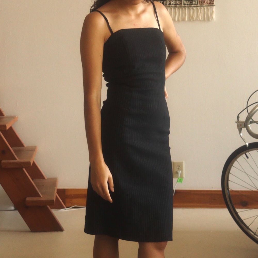 Pinstripe bodycon